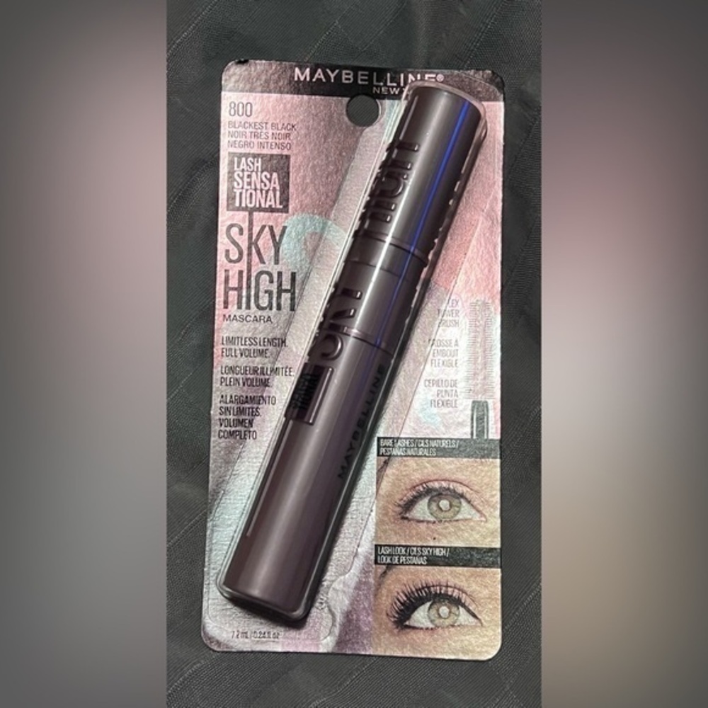 Maybelline Lash Sensational Sky High Waterproof Mascara Makeup, Waterproof